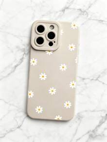 Flower Daisy Pattern Phone Case, Compatible With IPhone And Galaxy, Waterproof, Shockproof, Anti-Fall, Anti-Scratch, Compatible With Iphone 7P, XR, 11, 12, 13, 14, 15, 16 Pro Max, 17 ProMax, 17 PRO Air, 17, S22, S23, S24, S25 Ultra, A13, A14, A15, A16, A53, A54, A55 And More - Multicolor - View 4