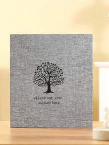 1本自粘相册，尺寸可选3x5、4x6、5x7、6x8、8x10英寸（27*24厘米），磁性剪贴簿相册，DIY，40页，亚麻封面，含DIY相册配件 - 彩色 - 查看 2