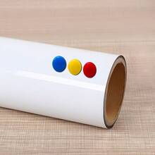 Papel pintado de pizarra blanca de borrado en seco, para listas de verificación, listas de planificación, garabatos en el hogar, hoja magnética de pizarra blanca con respaldo adhesivo, se adhiere a la pared para oficina, hogar, incluye 1 borrador de pizarra, 4 chinchetas magnéticas, 1 marcador, Pizarra blanca - Multicolor - Ver 6