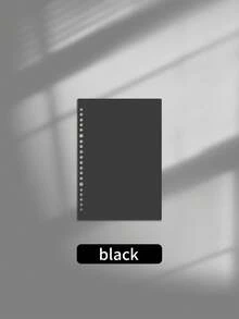 1 Par de cubiertas para hojas sueltas a prueba de agua y antimanchas de unicolor, disponibles en varios tamaños, cubiertas de hojas sueltas de colores, especificaciones diferentes A5/B5/A4 Cubiertas de hojas sueltas para volver a la escuela, volver a la escuela, útiles escolares - Multicolor - Ver 28