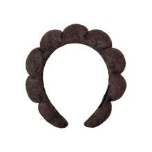 FURDANXINYI Bộ 1/2/3/6 chiếc băng đô thời trang màu trơn dành cho nữ và 2 chiếc vòng tay trang trí, băng đô mút xốp dùng để trang điểm và chăm sóc da, băng đô mút xốp mềm mại cho phụ nữ và bé gái, quà tặng, phụ kiện tóc. - Hồng - Xem 40