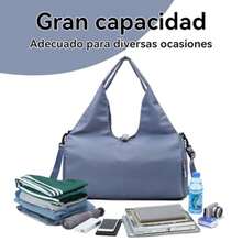 CYPNBolsa de Gimnasia para MujerBolsa de Yoga con Hebilla para Esterilla de Yoga Bolso de Mano con Compartimento para Zapatos para Gimnasio y Viajes AzulFashion - 219610733 - Ver 7