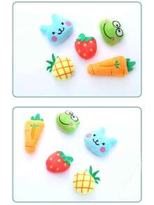 水果动物系列 - 猫薄荷填充毛绒玩具：不仅是猫咪的娱乐玩具，还能帮助缓解猫咪压力，提供舒适的陪伴；适合日常使用。