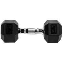 15 Lbs Hex Dumbbells With Rubber Coated, Hand Weights For Exercises And Fitness - 15 LBS (mới) - Xem 6