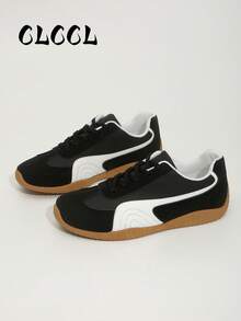 2026 New Women Flat Casual Sneakers - Black - View 5