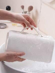 4-In-1 Large Cosmetic Bag For Women - Detachable & Foldable Toiletry Organizer For Travel, Home & Makeup Storage.//End Travel Toiletry Chaos! Hanging Foldable Makeup Bag - Separate Compartments For Skincare, Cosmetics & Accessories.//Travel Essential Makeup Organizer - 4-In-1 Detachable Bag Selling Fast, Pre-Order For Your Next Trip! - Multicolor - View 8