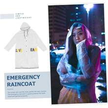 Chubasquero Adultos Raincoat Transparente con Protección Completa Exteriores y Actividades Aire - 1 - Ver 7