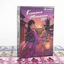 Bộ bài Kimono Memories | Phiên bản tiếng Anh & tiếng Trung | Hình minh họa tinh tế | Chơi 2 người, 20 phút vui vẻ | Món quà sinh nhật hoàn hảo. - Những kỷ niệm Kimono - Xem 9
