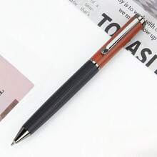 Rotary Metal Ball Pen, Premium Adult Office Ballpoint Pen, Retractable Rotary Metal Ballpoint Pen, Essential For Back To School Season - 3010 - View 8
