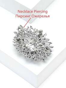 Luxury Crystal Glass Brooches - Rhinestone Pins For Women Unisex Casual Party Jewelry Accessories / Friends Gifts Badges Decoration - Crystal Glass - View 6