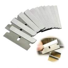 Tendencia100pza Navaja Industrial Repuesto Inoxidable Un Filo 4*1.9cmCalidad premium - Gris - Ver 8