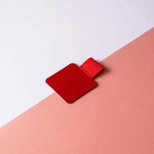 1pc Universal Loose-Leaf Notebook Accessories, Self-Adhesive Pen Clip, Elastic Band, PU Leather Pen Holder - Multicolor - View 10