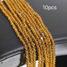 4mm Vibrant Faceted Glass Ball Beads | Sparkling Crystal Loose Beads | DIY Bracelet Necklace Phone Chain Jewelry Making Supplies | Handmade Craft Accessories - Spinel - View 69