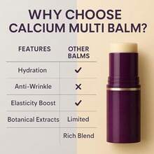 Buy 1 Get 1 Free Calcium Volume Multi Balm Stick Collagen Facial Moisturizing Stick Lip Balm Anti-Wrinkle Cream Firming Soften Skin Care - 如圖 - 查看 3