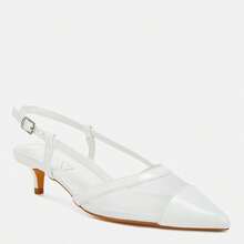Temptress Mesh Slingback Sandals - 白色 - 查看 2