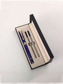 Zestaw metalowych długopisów z możliwością personalizacji, zestaw do pisania w biurze, długopis z podwójną końcówką, płynne pisanie, przenośny, idealny prezent na Walentynki - Wielokolorowe - Zobacz 4