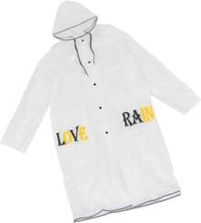 Chubasquero Adultos Raincoat Transparente con Protección Completa Exteriores y Actividades Aire - 1 - Ver 1
