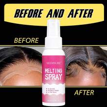 seemsure No Glue Lace Melt Spray - Quick Drying, Strong Hold, No Residue, Suitable For Daily Wig Use (2.029 Fl Oz/60 Ml) - 60ml - View 4