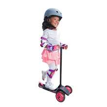 JCH-Little Tikes Patinete para Niños Lean to Turn - Plataforma Baja para Mejor Equilibrio - 3 Ruedas de Gran Estabilidad - Fácil de Conducir y Almacenar - Juego Activo para Niños y Niñas - Rosa - Rosa - Ver 3