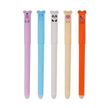 4支装卡通图案可擦笔套装 - 4支笔 + 20支替换笔芯 / 5支可擦笔，学生作业和日常笔记必备文具，完美的返校礼物 - 藍色 - 查看 9