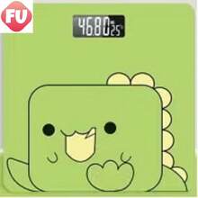 Básculas electrónicas humanas de alta precisión de dibujos animados(envío aleatorio de patrones) - Multicolor - Ver 6