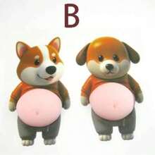 قطعتان من ملصقات الإغاثة من التوتر للحيوانات الأليفة، ملصقات كيوت لكلب شيبا، ملصقات ثلاثية الأبعاد قابلة للسحق، ملصقات سيليكون ناعمة مضادة للاصطدام، مناسبة لديكور السيارة والمنزل، هدية رائعة للعائلة وحفلات العطلات والعودة إلى الحوافز المدرسية، حماية المكتب - متعدد الألوان - مشاهدة 12