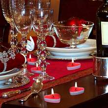 无香茶蜡、大豆蜡烛、婚礼用品、家居装饰、创意新款蜡烛、生日派对、适合日常居家使用、情人节