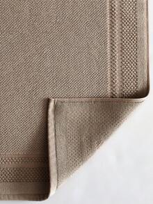 DAJIANG Bộ 1 Thảm và khăn tắm phòng tắm màu kaki cổ điển sang trọng - Thảm tắm/bồn tắm bằng cotton thấm hút tốt, kiểu khách sạn/spa [Không phải thảm trải sàn phòng tắm] Thảm chùi chân, thảm nhà bếp/thảm trang trí nhà cửa, thảm đầu giường, thảm có thể giặt máy, dễ vệ sinh, mặt sau chống trượt, thích hợp cho phòng ngủ, phòng tắm, trang trí mùa đông, trang trí ngày lễ tình nhân, trang trí phòng ngủ ngày lễ, thảm trang trí, phụ kiện phòng tắm, bộ trang trí phòng. - Màu be - Xem 9