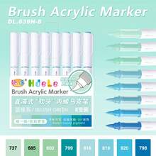 全新升级丙烯颜料马克笔，线上首发。墨水更浓稠，书写更流畅，色彩选择更丰富。适用于手工艺和美术创作，可用于塑料、玻璃、金属、竹子、画布、石头、陶瓷和纺织品等多种材质，满足工艺品制作和专业艺术绘画的需求。馈赠亲友的理想之选。 - 彩色 - 查看 16