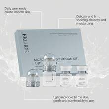 EELHOE Beauty Micro Infusion System For Face & Neck With Hyaluronic Acid & Collagen Peptide Serum For Firmer Smoother-Looking Skin, Easy 5-Minute At-Home Skin Care Application - 3 Month Supply - Hyaluronic Acid - Xem 4