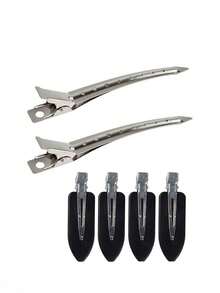 Rizadores de cabello jumbo, juego de 16 piezas con rodillos de 2.56 pulgadas y 10 clips, rodillos de calidad de salón para peinados DIY sin calor