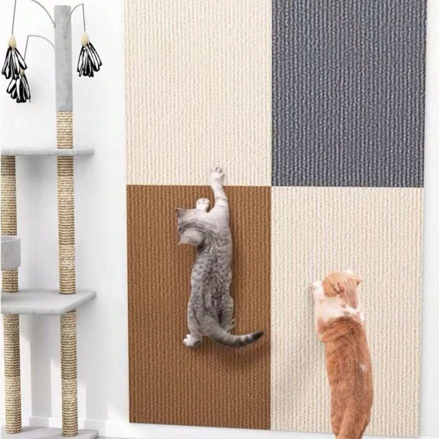 10pcs Self-Adhesive Carpet Tiles, Peel & Stick! Anti-Slip , Can Be Trimmed Freely, DIY Customized Flooring Super Convenient. Modern Minimalist Square Design, Suitable For Bedroom, Study, Office, Indoor & Outdoor Commercial Scenarios