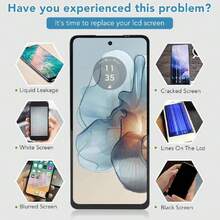 Reemplazo de Pantalla de 6,56 Pulgadas para Moto G24 G04 G04S E14, Pantalla LCD para XT2421-2 XT2423-1 XT2421-12 Conjunto de Digitalizador Táctil con Kit de Reparación,,38257655 - Apple - Ver 2