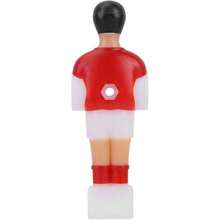 4 Jugadores De Fútbol De Mesa, Colores Rojo y Jugadores De Futbolín Mini Muñeca De Fútbol De Plástico 105 * 36,5 * 4 mm para Mesa de Juego de Futbolín,38265169 - Multicolor - Ver 6