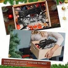 2pcs Valentine's Day Lights Wrap-Around Organizer - Multifunctional Lighting Organizer Rack, Suitable For String Lights, Extension Cords And Wreaths - Keep Your Holiday Decor Neat And Tidy, Cord Winder, Fishing Line Winding Board, Essential For Decorative Activities - Multicolor - View 3