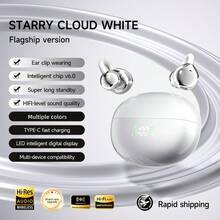 Nouveaux écouteurs sans fil TWS WoSD 2025 - Écouteurs avec clip - Design ergonomique sans fil inégalé, avec basses Dolby, appels stéréo HD ACC et son HIFI, en faisant le choix idéal pour les utilisateurs Android et les passionnés de sport et de musique ! - Taille Unique - Voir 13