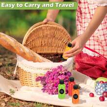 Revahope 16 Pack 2 Oz Shot Bottles With Caps, Mini Reusable Plastic Ginger Shots Bottle Leakproof Juice Shot Bottles With Lids For Juice, Oil And Liquid Samples, Small Containers For DIY, Travel - 白色 - 查看 5