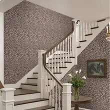 1 Rolle Leoparden-Muster Tapete, leicht abzureißen und aufzukleben, wasserfest, abnehmbar, selbstklebend aus PVC-Material, geeignet für Schlafzimmer, Küche, Badezimmer, Schrank, Waschtisch usw. Dekoration, einfach anzubringen und zu entfernen, braun-gelber Heimdekoration Aufkleber. Küchen Aufkleber - Braun - Übersicht 15