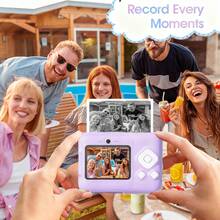 50卷迷你热敏纸，适用于即时相机便携式打印、家用照片标签、便签、白色光滑表面、照片打印补充装、笔记、图片、日记本，无需墨水，纸质包装。 - 彩色 - 查看 9