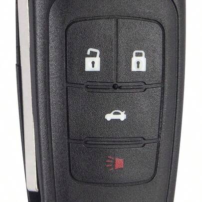 4-Button Keyless Entry Remote For Chevy/GMC/Buick 2010-2019, Car Key Fob Replacement