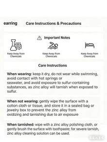 1对镂空日月金属吊坠耳环