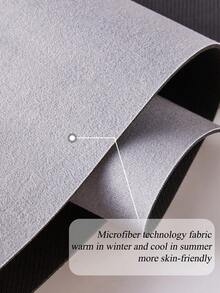 1片防疲劳厨房垫，防水长方形地毯，防滑防霉，吸水，白色，地板保护垫