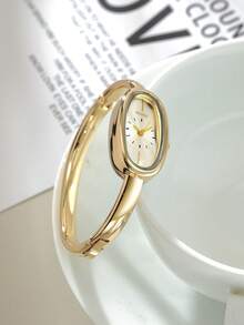 1pc Women's Business Classic Roman Numeral Quartz Watch, Suitable For Daily Wear