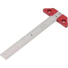 Escuadra en T de Carpintería, Trazador de Medición de Aleación de Aluminio, Herramienta para Carpintero,38265237 - Multicolor - Ver 2