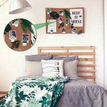 Decorative Succulent Plant Thumbnail For Wall Hanging, Cork Board Push Needle Succulent Plant Small Flower Pattern Nail Cork/Random Edition