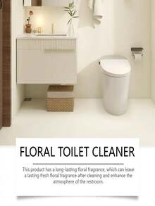 Floral Scented Toilet Cleaner, Effectively Removes Odor, Stains, Dirt And Urine Residue. Suitable For Cleaning Toilet And Bathroom. This Fragrant Toilet Cleaner Can Remove Odor And Stains. It's An Excellent Gift For Friends And Family, Especially Suitable For Holidays. (Random Shipment Of New And Old Versions.) - Multicolor - View 4