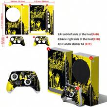 1 Set Of Printed Skin Stickers For Xbox Series S, Non-Slip, Scratch-Resistant, Personalized Creative Decorative Protective Decal