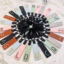 1pc Fashionable English Letter Car Key Chain Creative Letter Pendant Keychain Bag Charm Letter Hanging Decor Valentine's Day Gift Event School Teacher For Men Mini Wallet Small Wallet Wallet Keychain Lanyard