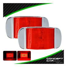 Plafon 8 Led Arillo Gel Lateral Bisel Cromo 10-30v MULT/6427 - A - Ver 1