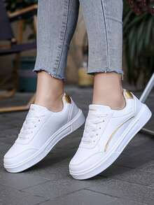 Gold-Rimmed, Ultra-Stylish Women's Sneakers With A Comfortable Feel And Simple, Elegant Color Scheme ,Zapatillas Elegantes De Mujer,Zapatos De Mujer   Valentine's Day   Zapatos De Mujer   Tenis Para Hombre   Zapatillas Para Mujer   Zapatos   Tenis Para Mujer   Tennis   Sneakers For Men   Tenis De Mujer   Sneakers   Men Sneakers   Shoes   Zapatillas   Zapatillas De Mujer   Tenis Mujer   Shoe   Men Shoes   Tennis Shoos   Mens Shoes   Tennis Shoes   Men's Shoes   Shoes For Women   Women Shoes   Flat Shoes   Shoes Women   Black Shoes   Gym Shoes   Running Shoes   Tenis   Shoes   Zapatos De Mujer   Women's Shoes   Shoes For Women   Black Shoes   Men Shoes   Valentine's Day   White Shoes   Womens Shoes   Tenis Para Mujer   Zapatos   Shoes Women   Sneakers   Sneakers For Women   Dress Shoes   Valentines   Zapatillas Para Mujer   Women's Shoes   Tennis Shoes   Woman Shoes   Cute Shoes   Tenis Para Hombre   Platform Sneakers   Valentines Day   Tenis Para Mujer   Shoes   Zapatos De Mujer   Sneak - 金色 - 查看 3
